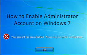 How To Enable Administrator Account On Windows 7 With Windows 7 Os Boot Dvd Techdunes