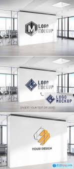 Download Logo Mockup On Office Wall 323065040 Free Download Photoshop Vector Stock Image Via Torrent Zippyshare From Psdkeys Com