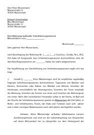 Quittung über den erhalt der mietkaution für das objekt _____ (anschrift) persönliche daten mieter: Aufforderung Schonheitsreparaturen Wahrend Mietverhaltnis Musterschreiben Zum Gunstigen Sofortdownload