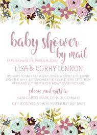Attach a gift registry and track rsvps. Handmade Products Far Away Baby Shower Invitations For Girls Virtual Baby Shower Invitation Card Sets With Matching Return Address Labels Girls Lavender And Mint Baby Shower By Mail Invitations Stationery Party