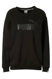 Black And Gold Sweater Dames Puma Sweater Trui Vest Vrouwen Sportkleding Trui
