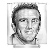 Kirk Douglas Drawing by Greg Joens