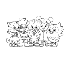 Select one of 1000 printable coloring pages of the category adult. Art Daniel Tiger Pbs Kids