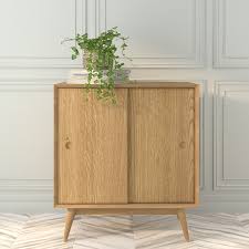 Plenty of oak sideboard buffet to choose from. Oak Sideboard With Sliding Doors Scandi Briana Furniture123