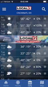 Switch between celsius and fahrenheit. Cincinnati Weather App News Weather Sports Breaking News Wkrc