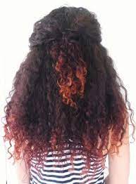 You'll look like you were born a blonde, honey. 70 Ideas Hair Curly Aesthetic Red For 2019 Dyed Curly Hair Dipped Hair Dip Dye Hair