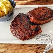 Rumpsteak Vegan Sprouds And Nuts Vegan Rezepte Rumpsteak Veganer Kase Rezept