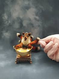 Kitsune is a divine fox by Rozalina Tsoy