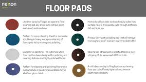 Choosing The Correct Floor Cleaning Pads Nexon Hygiene