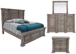 Shop birch lane for farmhouse & traditional king bedroom sets, in the comfort of your home. Maverick King Size Bedroom Set Gray Home Furniture Plus Bedding