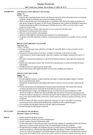 A cover letter is at least as important as a resume in helping you land an interview for the job you want. Relocation Manager Resume Samples Velvet Jobs