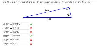 Θ = o p p o s i t e a d j a c e n t adjacent meaning the side which the given angle joins to the hypotenuse (a if you use the angle 30°), and opposite meaning the side that is not connected to the angle you are using for the calculation (a if you use the angle 60°). Solve The Right Triangle Find The Length Of The Side Chegg Com