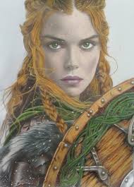 Loved doing her. I find men's faces easier to colour than women's. There  are usually more imperfections in a man's face, creases, wrinkles, scars  and I find that easier than the smooth