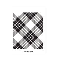 Jumbo Plaid Background Clear Stamps Stamp Stamp Set