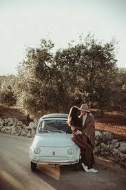 Engagement Photos Engagement Photos Fiat 500 Photo