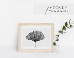 Download Minimal Frame Mockup Horizontal Frame Stock Photography Feminine Mock Up Minimal Frame Mockups Styled Stock Photo Digital Mockup 3d Wooden Logo Mockup PSD Mockup Templates