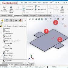 Here Is A Quick Solidworks Sheet Metal Tutorial The Sheet Metal Tool Allows You To Quickly Create Sheet Metal Part D Solidworks Tutorial Solidworks Sheet Metal