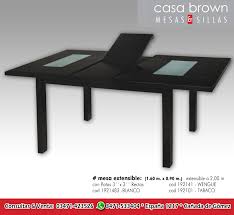 Habitdesign mesa de comedor extensible, mesa. Mesa Extensible Con Detalles De Vidrio Compra Simple