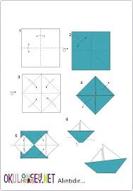 Origami Gemi Origami Kirigami Kelebekler