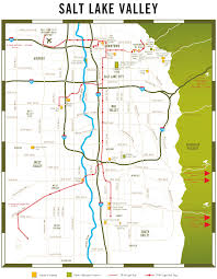 Salt Lake Valley Map