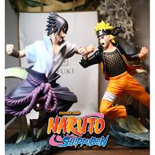Which fight are we talking about here because they fought four times throughout both series with three in the main timeline and one in the alternate timeline where naruto's parents did not die. Anime Naruto Shippuden Naruto Vs Sasuke Final Fight Battle Scene Action Figure Model Toys Shopee Malaysia