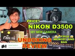 Nikon d3500 24.2mp dslr camera best price is rs. Nikon D3500 Dslr Camera Unboxing Review From Photography Price Youtube
