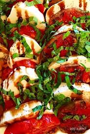 Caprese Salad With Balsamic Glaze Recipe A Classic Caprese Salad Recipe With Out Of This World Flav Caprese Salad Recipe Balsamic Glaze Recipes Caprese Salad