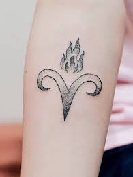 The sun represents fire and hence, opting for this symbol can denote your fiery personality. 63 Unique And Fiery Aries Tattoos And Meanings 2021