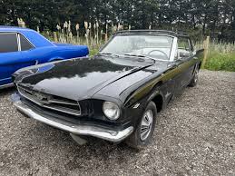 Image result for Raven Black 1964 Mustang