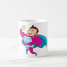Super Dad Coffee Mug Zazzle Com Super Dad Mugs Dad Diy