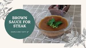 Ооо адванс кэпитал, огрн 5147746265959. How To Make Brown Sauce For Steak Easy Recipe Cara Buat Brown Sauce Steak Bbq Grilling Video Recipes