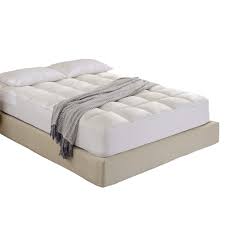 Cheer Collection Super Luxurious Ultra Soft Overfilled Microplush Fitted Mattress Topper Twin Mattress Topper Mattress Twin Mattress Size