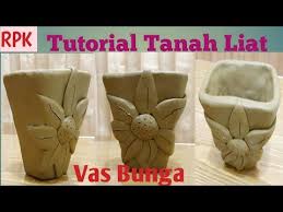 Pewarnaan vas bunga dari tanah liat siswa kelas 6 sdn 4 kampungdalem #sekolahdasar #kelas6 #tulungagung. Gambar Kerajinan Vas Bunga Dari Tanah Liat