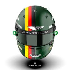 Sebastian vettel will sport a new helmet livery for the 2021 formula 1 season, his first with aston martin. Mark Antar Design On Twitter Many Of You Liked My Aston Martin F1 Helmet For Vettel So Here S A 2nd One In A Classic Am Colour 3d Model By Daimondesign Vettel F1