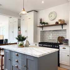 Howdens fairford grey kitchen silestone quartz worktops howdens. Howdens On Instagram A Fairford Slate Grey Kitchen Island Creates Impact Whilst White Wall Cabinets Grey Kitchen Grey Kitchen Island Kitchen Cupboard Colours