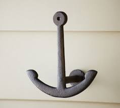 Anchor Single Hook Anchor Hook Pottery Barn Nautical Decor