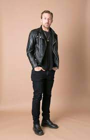Pin On Black Leather Jacket