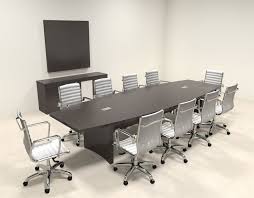 Modern Contemporary Boat Shaped 12 Feet Conference Table Ro Abd C12 Conference Table Office Furniture Modern Table
