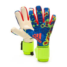 Adidas predator gl pro promo ic urg 1.0 precision to blur pack goalkeeper glove pack rrp 259.90 € 181.95 € you save 30%! Glove Adidas Predator Pro Manuel Neuer Solar Yellow Football Blue Active Red Futbol Emotion