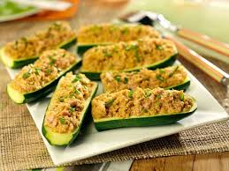 Courgettes Farcies Au Thon Recettes Recette Recette Courgette Farcie Recette Avec Courgette Courgettes Farcies