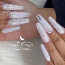 Toffee and glitter long nails. Glitter Arty Nails Your First Last And Only Place To Find Extraordinary Nail Art Products