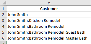Import Sub Levels For Customers Vendors Classes Items Or