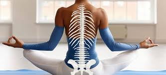 Calm yoga breathing practice