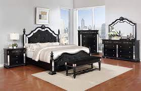 Shept mallet sleigh configurable bedroom set. Elegant Black Bedroom Set Bedroom Furniture Sets