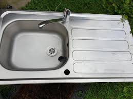 Single bowl sinks provide excellent function even in smaller spaces, while our double bowl designs provide more flexibility for larger kitchens. Old Kitchen Sink Out And Nice New N G Plumbing Heating Facebook