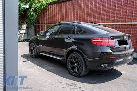 Running Boards Side Steps Suitable For Bmw X6 E71 E72 2008 2014 Carpartstuning Com