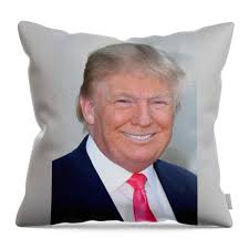 Donald Trump 1 Throw Pillow