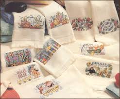 Cross stitch continues a long and rich tradition. Cross Stitch Patterns Towels Bibs