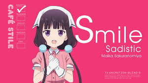Sakuranomiya Maika Blend S Op Smile Sadistic Anime Anime Memes Funny Anime Funny