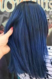 Ahead, learn how lowlights differ from highlights and which technique is lowlights vs. 50 Tasteful Blue Black Hair Color Ideas To Try In Any Season